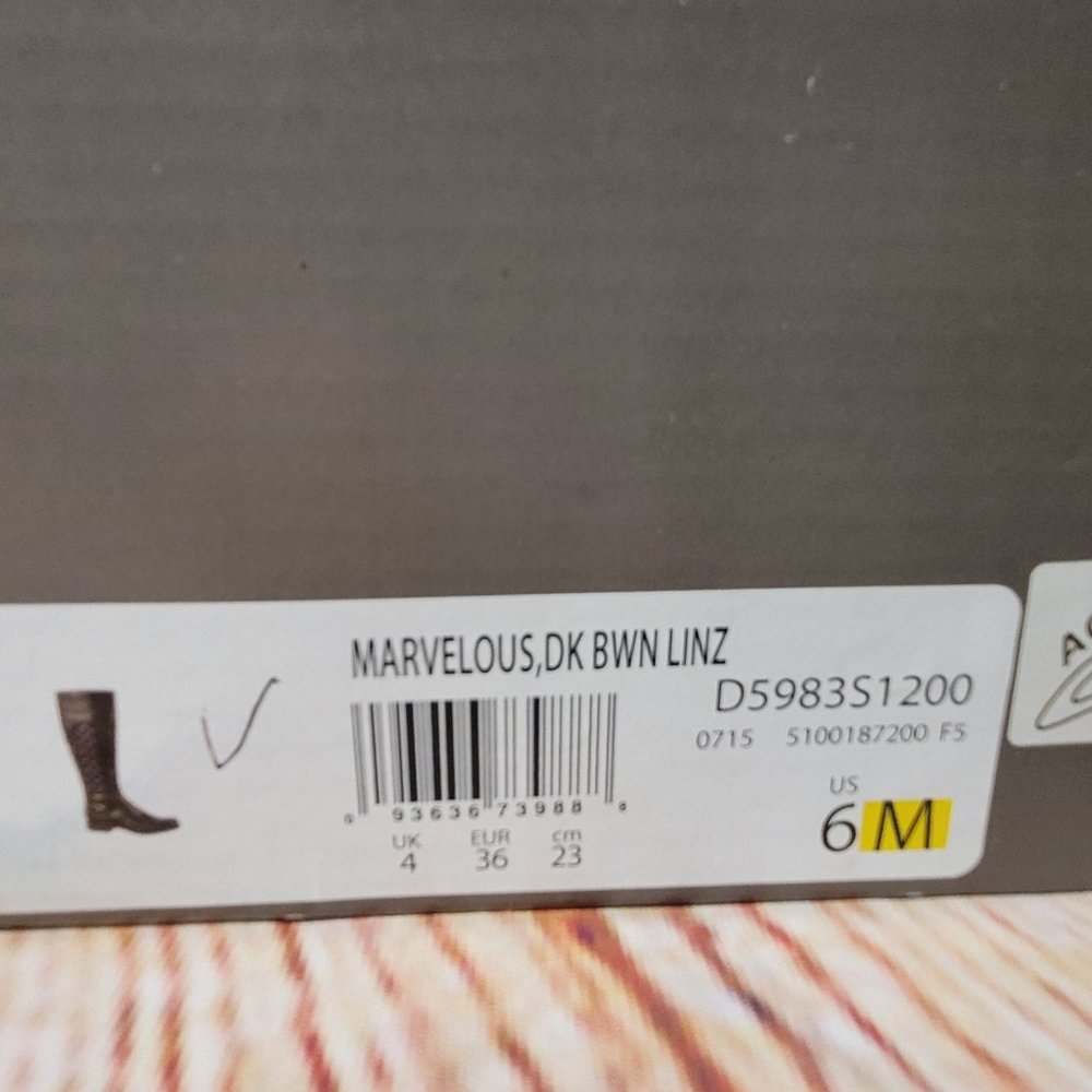Life Stride Marvelous Brown Riding Boots 6 - Picture 5 of 6
